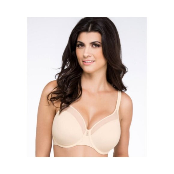 **Bali** Women's One Smooth U Underwire T-Shirt Bra DF3439 Beige 34DD NWT - Picture 1 of 6